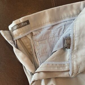 Slate & Stone Men's Light Gray Chinos